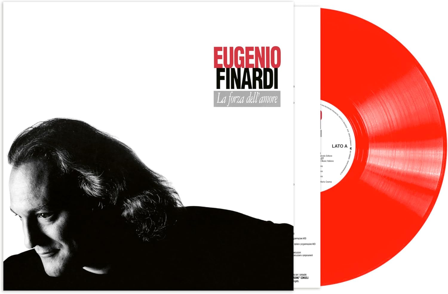 Copertina Vinile 33 giri La forza dell'amore di Eugenio Finardi