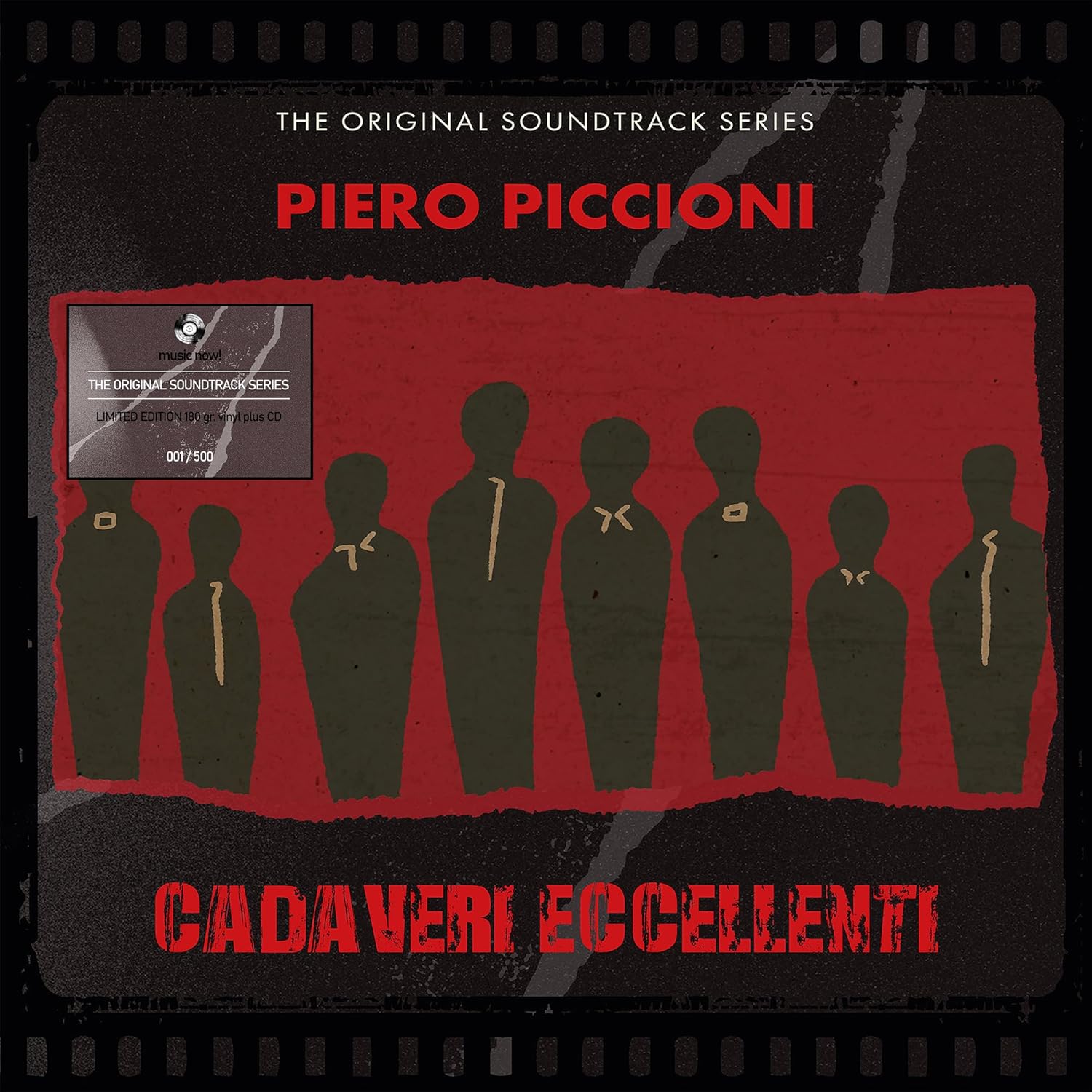 Copertina Vinile 33 giri Cadaveri Eccellenti di Piero Piccioni