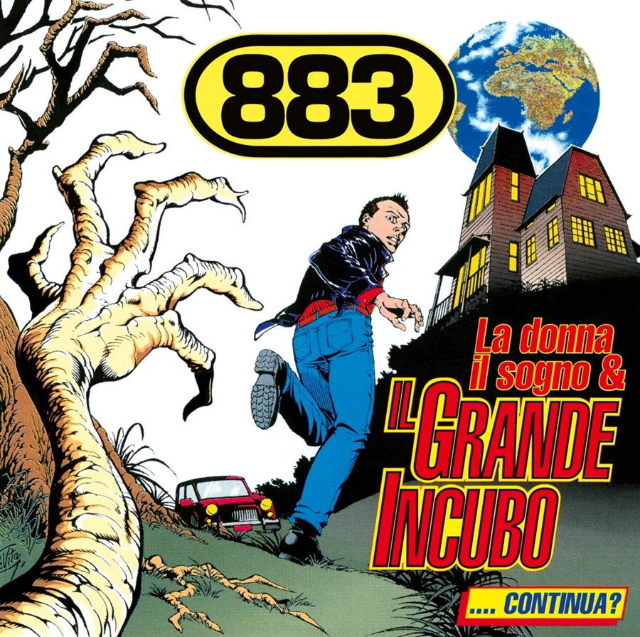 Copertina Vinile 33 giri La Donna il Sogno & il Grande Incubo di 883