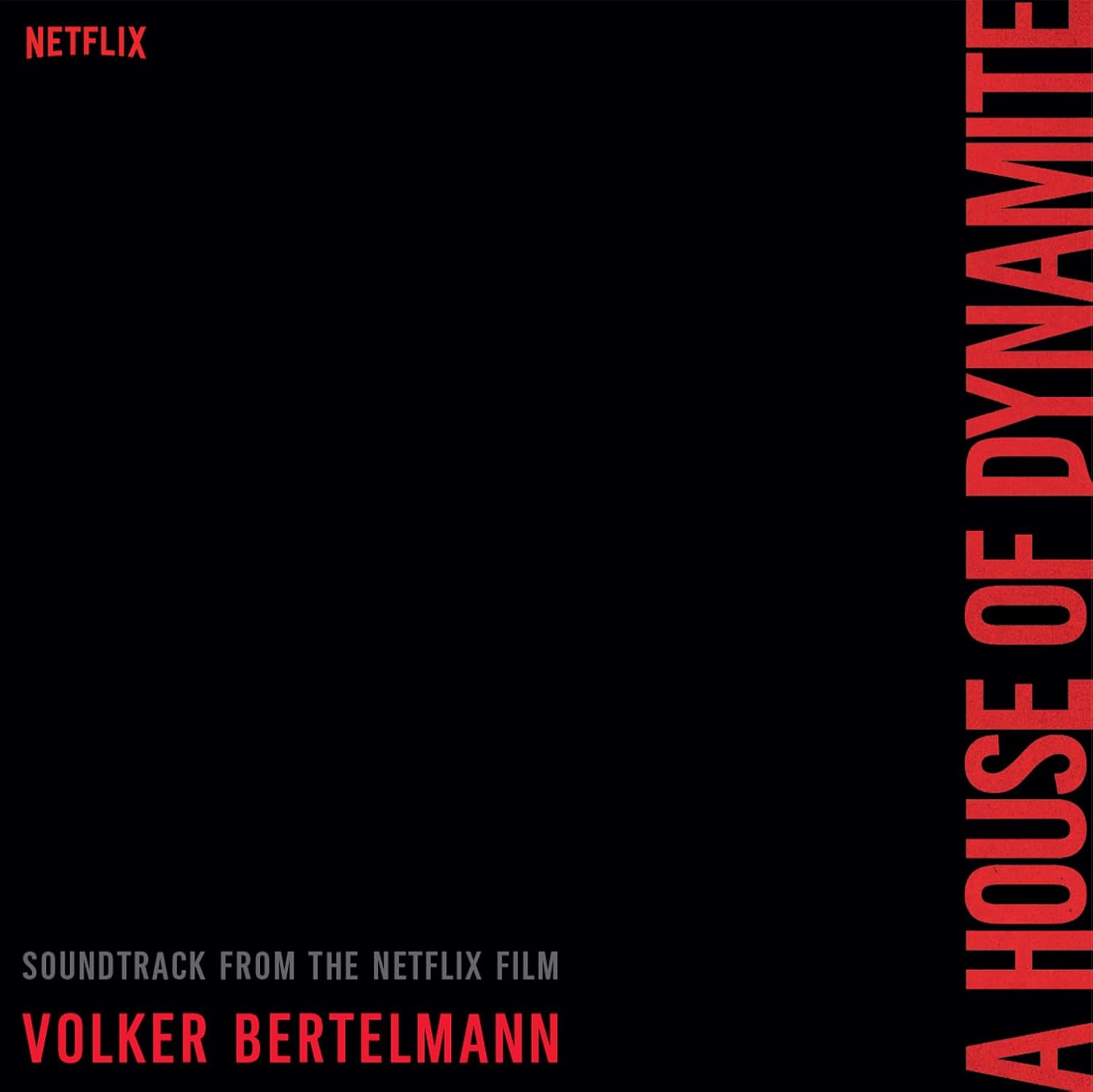 Copertina Vinile 33 giri A House of Dynamite Soundtrack di Volker Bertelmann