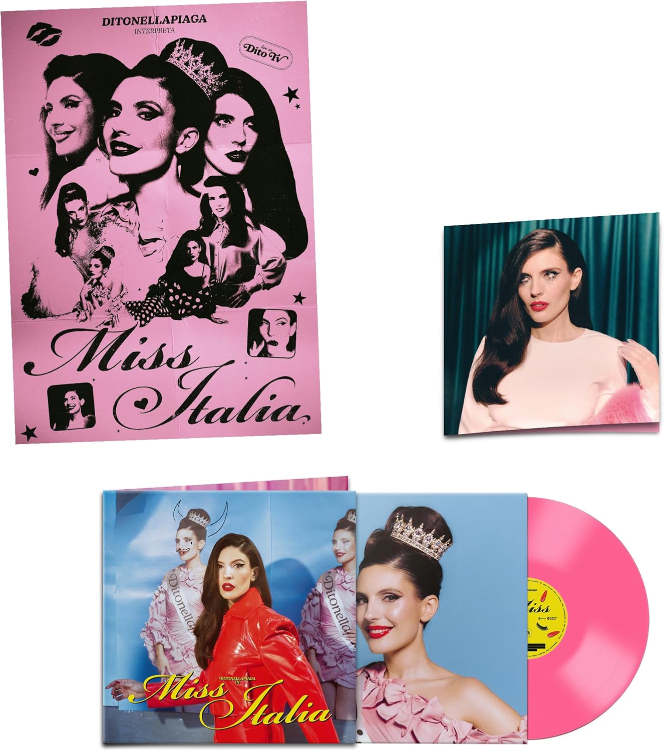 Copertina Vinile 33 giri Ditonellapiaga - Miss Italia di 