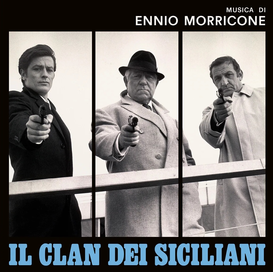 Copertina Vinile 33 giri Il Clan dei Siciliani di Ennio Morricone