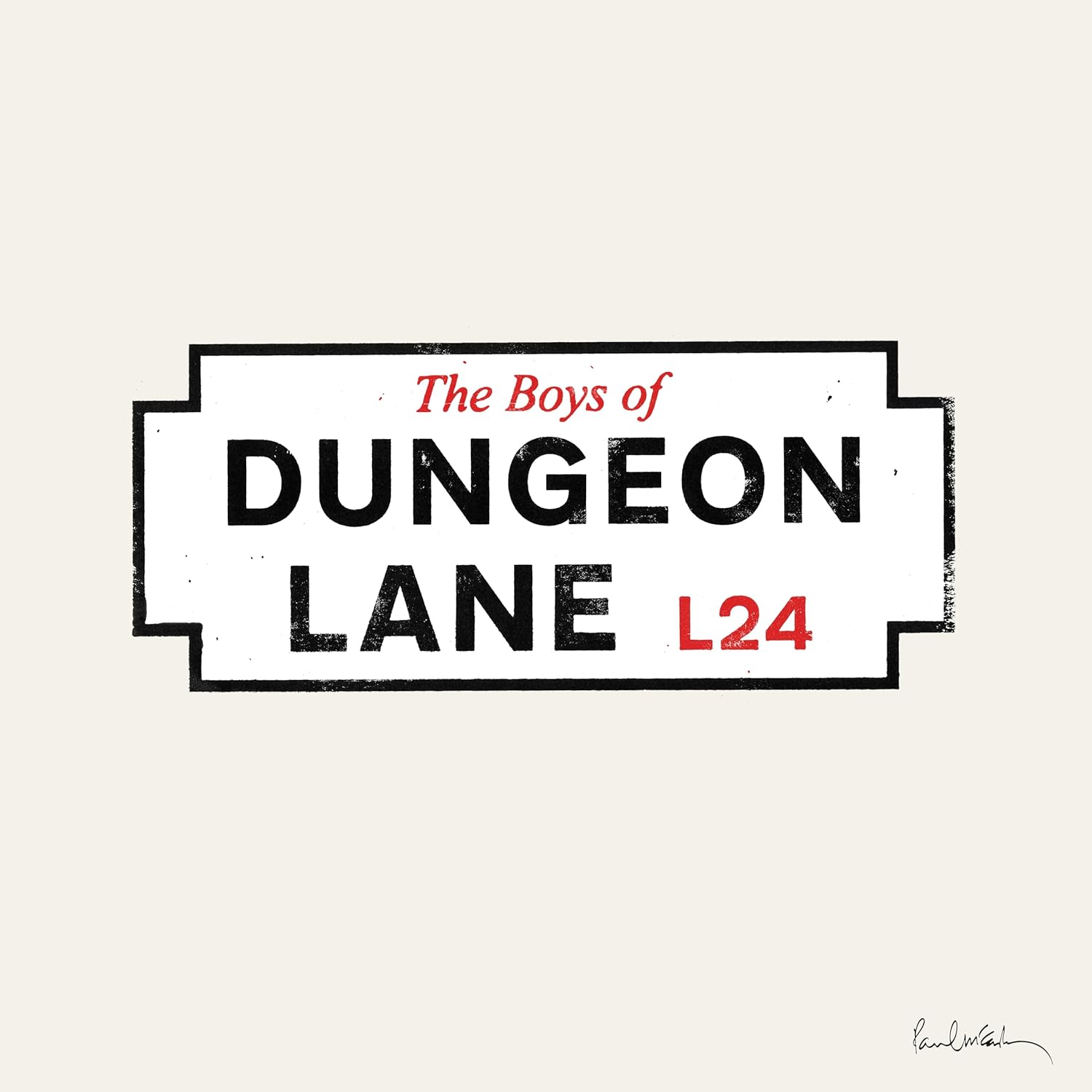Copertina Vinile 33 giri The Boys of Dungeon Lane di Paul McCartney