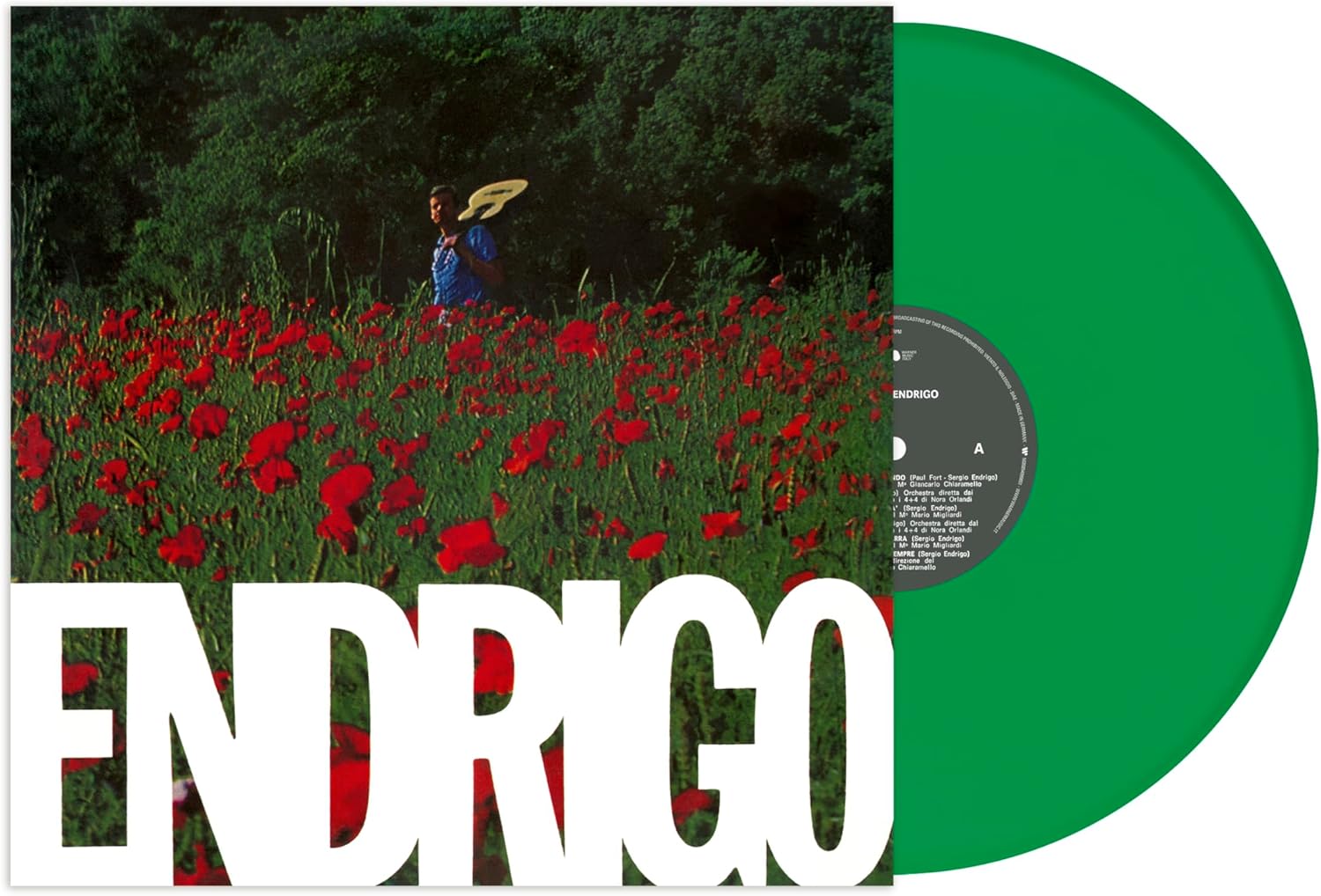 Copertina Vinile 33 giri Endrigo di Sergio Endrigo