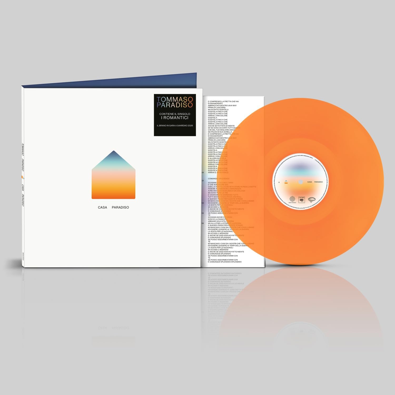 Copertina Vinile 33 giri Tommaso Paradiso - Casa Paradiso di 
